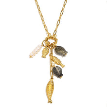 Load image into Gallery viewer, Kai Fish Charm Gold Plated Waterproof Necklace