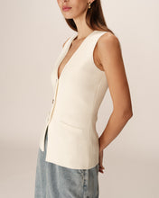 Load image into Gallery viewer, Grace and Mila ‘Panama’ Knitted Waistcoat