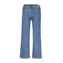 Load image into Gallery viewer, Red Button ‘Conny’ Cropped Jeans

