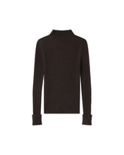 Load image into Gallery viewer, Grace and Mila Ribbed ‘Sunday’ Jumper Chocolate