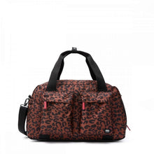 Load image into Gallery viewer, Roka ‘Gatwick’ Leopard Print Travel Bag