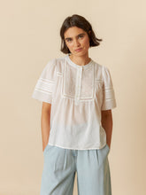 Load image into Gallery viewer, Indi and Cold Embroidered Voile Blouse