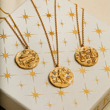 Load image into Gallery viewer, Orelia 18k Gold Plated ‘Aries’ Necklace