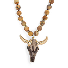Load image into Gallery viewer, Brown Wildhorn Necklace