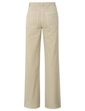 Load image into Gallery viewer, YAYA High Waist Wide Leg Chinos in ‘Sand’

