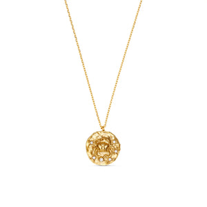 Orelia 18k Gold Plated ‘Cancer’ Necklace