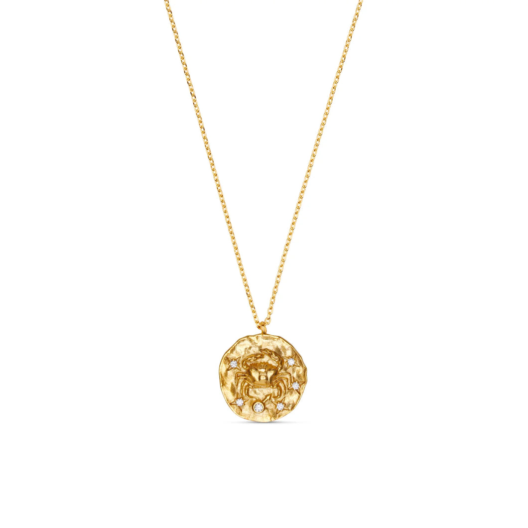 Orelia 18k Gold Plated ‘Cancer’ Necklace