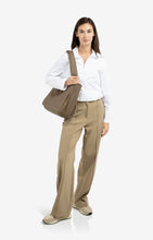 Load image into Gallery viewer, YAYA Blouson White Zipper Shirt.
