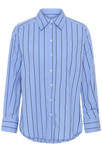 Load image into Gallery viewer, Part Two ‘Anabella’ Blue Stripe Shirt
