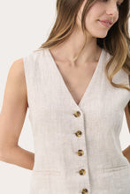Load image into Gallery viewer, Part Two ‘Nadhia’ Linen Waistcoat
