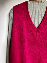 Load image into Gallery viewer, Angora Blend V Neck Knitted Vest

