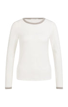 Load image into Gallery viewer, YAYA Long Sleeve White T-Shirt
