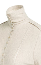Load image into Gallery viewer, YAYA High Neck Cardigan Beige Melange
