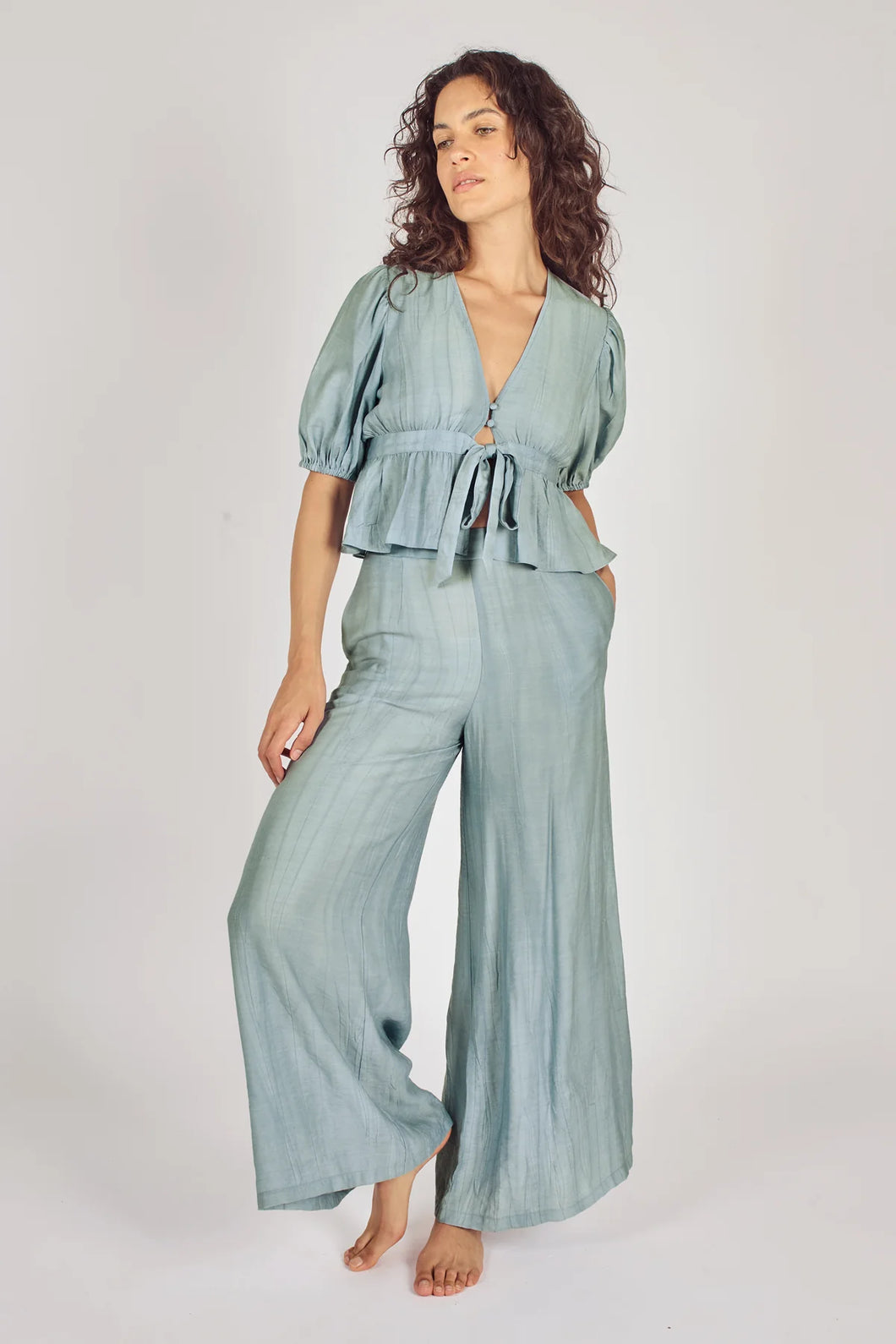Traffic People ‘Sunkissed Wide Boy’ Trousers