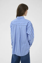 Load image into Gallery viewer, Part Two ‘Anabella’ Blue Stripe Shirt
