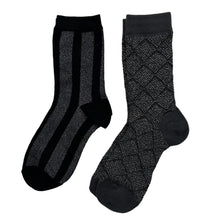 Load image into Gallery viewer, Sixton Black Berlin and Paris Sock Box Duo
