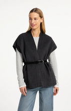 Load image into Gallery viewer, YAYA Oversized Body Warmer Black Melange
