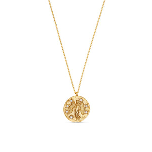 Orelia 18k Gold Plated ‘Virgo’ Necklace