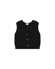 Load image into Gallery viewer, Grace and Mila ‘Santa’ Knitted Vest Chocolate
