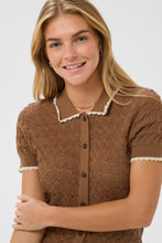 Load image into Gallery viewer, Saint Tropez ‘Ronette’ Polo Cardigan
