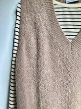 Load image into Gallery viewer, Angora Blend V Neck Knitted Vest
