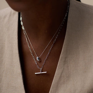 Orelia Polished Drop Chain