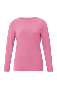 YAYA Boatneck Long Sleeve T-Shirt