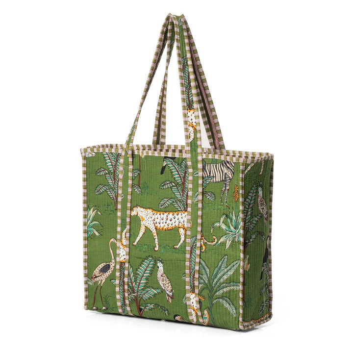 Cotton Jungle Tote