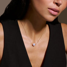 Load image into Gallery viewer, Orelia Stationed Flat Pearl Necklace

