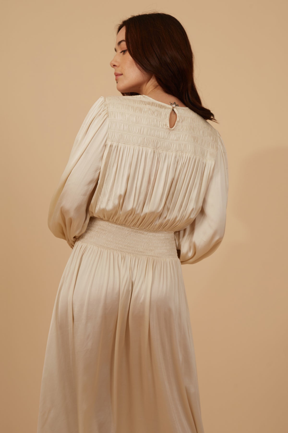 traffic people silk dress Traffic People Dusk Dares Grace Dress Experience Boutique