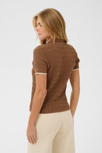 Load image into Gallery viewer, Saint Tropez ‘Ronette’ Polo Cardigan
