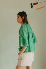 Load image into Gallery viewer, Indi and Cold ‘Camisa’ Blouse Verde
