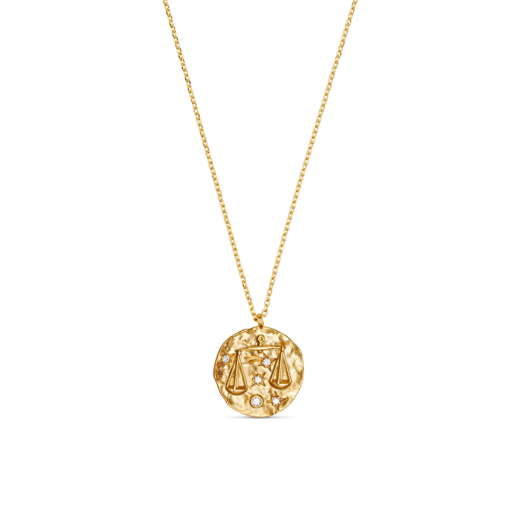 Orelia 18k Gold Plated ‘Libra’ Necklace