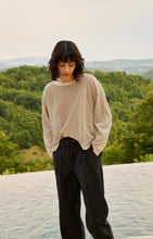 Load image into Gallery viewer, YAYA Fine Knit Stripe Lightweight Top
