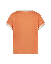 Load image into Gallery viewer, Red Button ‘Jerry’ V Neck Sweater Tee.
