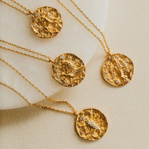Orelia 18k Gold Plated ‘Sagittarius’ Necklace