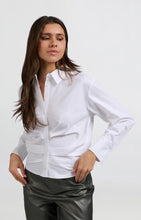 Load image into Gallery viewer, YAYA Crop White Blouse
