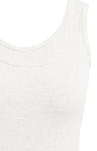 Load image into Gallery viewer, YAYA  Ribbed Vest with Scalloped Edge
