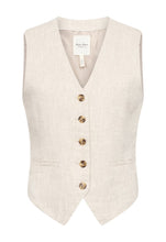 Load image into Gallery viewer, Part Two ‘Nadhia’ Linen Waistcoat
