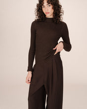 Load image into Gallery viewer, Grace and Mila Ribbed ‘Sunday’ Jumper Chocolate
