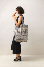 Load image into Gallery viewer, One Hundred Stars Sunburst Tote Bag
