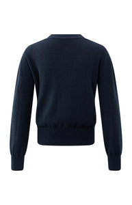 YAYA V-neck Tie Cardigan