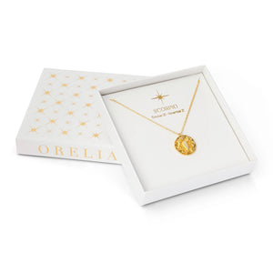 Orelia 18k Gold Plated ‘Scorpio’ Necklace