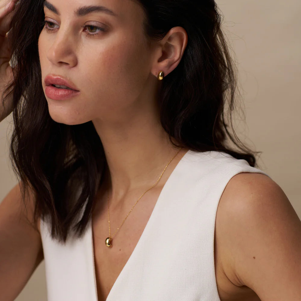 Orelia Polished Drop Chain