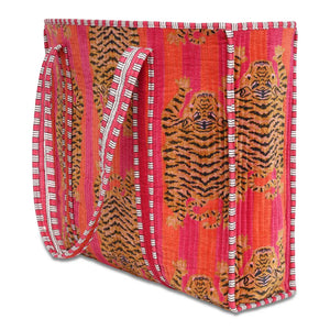 Velvet Tiger Tote Bag