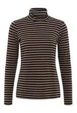 Load image into Gallery viewer, Part Two ‘Efinas’ Stripe Roll Neck

