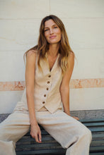 Load image into Gallery viewer, Part Two ‘Nadhia’ Linen Waistcoat
