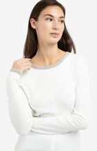 Load image into Gallery viewer, YAYA Long Sleeve White T-Shirt
