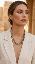Load image into Gallery viewer, Envy Turquoise Beaded Necklace
