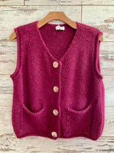 Load image into Gallery viewer, Mohair Knitted Waistcoat
